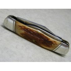 Schatt & Morgan Series XX Keystone Series Bone 043163 Rail Splitter Whittler Knife in Box c.2010 Schatt & Morgan Series XX Keystone Series Bone 043163 Rail Splitter Whittler Knife in Box c.2010