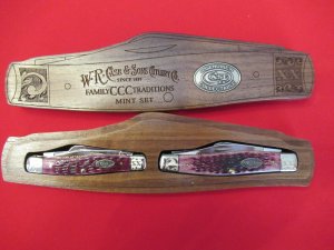 2014  W.R. Case & Sons Cutlery  CCC Exclusive Mint Set 