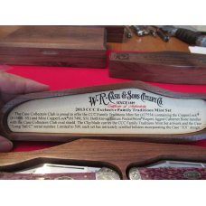 2013 W.R. Case & Sons Exclusive Mint Set Copperlocks 2013 W.R. Case & Sons Exclusive Mint Set Copperlocks