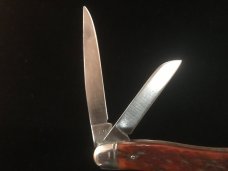 Camillus 69 Large Stockman Red Bone