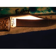 Parker IMAI K-540 XLarge Lockback Hunting Knife with a Bird Wildlife (Condor?) Blade Etching - NOS Parker IMAI K-540 XLarge Lockback Hunting Knife with a Bird Wildlife (Condor?) Blade Etching - NOS
