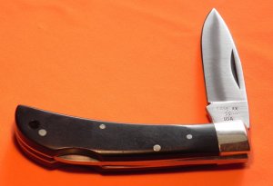 Vintage Case xx 1981 Discontinued Single Blade Lock Back Hunter/Pocket Knife -MDL# 21051 LSSP