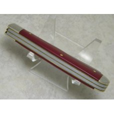 Queen Cutlery Co. Titusville PA Red #9 One Arm Razor Trapper Knife in Box Queen Cutlery Co. Titusville PA Red #9 One Arm Razor Trapper Knife in Box