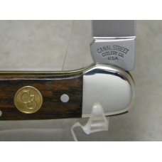 Canal Street Cutlery Co. USA Rosewood #3131336 D2 Steel "5th Year" Cannitler Knife in Box c.2009 Canal Street Cutlery Co. USA Rosewood #3131336 D2 Steel "5th Year" Cannitler Knife in Box c.2009