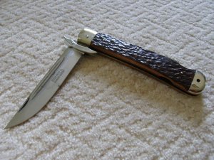 Jumbo Olsen Knife Co Swing Guard Knife, Solingen Germany