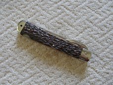 MARBLE'S GLADSTONE, MICH. USA - STAG / STAG WOODCRAFT WILDLIFE SERIES - ELK - 1 OF 100 W/ SHEATH NIB