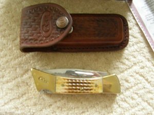 MINT In Box CASE XX Heritage Collection Knife with Original Pouch and papers and pouch