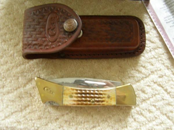 MINT In Box CASE XX Heritage Collection Knife with Original Pouch and papers and pouch