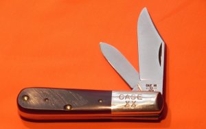 1984 Case xx Barlow w/ Nice Derlin handles # 62009 1/2 SS -Great Snap and NO Wobble