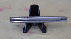 Russell 1 Blade Barlow Curved line stamp  Aluminum Handles  Sheeps Foot Blade