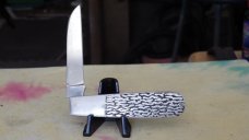 Russell 1 Blade Barlow Curved line stamp Aluminum Handles Sheeps Foot Blade Russell 1 Blade Barlow Curved line stamp Aluminum Handles Sheeps Foot Blade