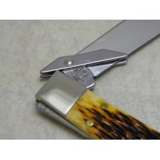 Case Bros Cutlery Co USA 2006 Antique Bone 611 1/2 SS Cheetah Cub Swing Guard Lockback Knife in Box Case Bros Cutlery Co USA 2006 Antique Bone 611 1/2 SS Cheetah Cub Swing Guard Lockback Knife in Box