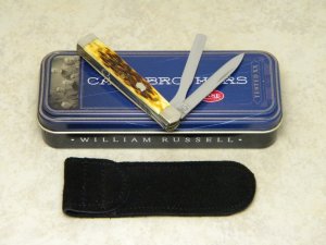 Case Bros. Cutlery Co. USA 2005 Antique Bone 6282 SP-SS Baby Doctor's Knife in Box