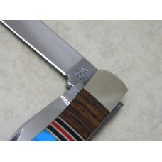 Case XX USA 2005 Custom Turquoise 3254 CV Trapper Knife in Box Case XX USA 2005 Custom Turquoise 3254 CV Trapper Knife in Box