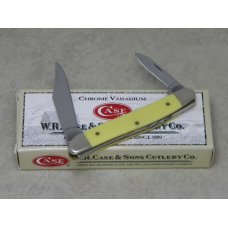 Case XX USA 2008 Yellow 32087 CV Serpentine Pen Knife in Box Case XX USA 2008 Yellow 32087 CV Serpentine Pen Knife in Box