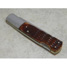 Cattaraugus Springdale ARK K.C.C. CM-10 Japan 20th Century Barlow Bone Bullet Lockback Knife in Box Cattaraugus Springdale ARK K.C.C. CM-10 Japan 20th Century Barlow Bone Bullet Lockback Knife in Box