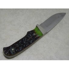 Bear USA Bone Hunting Heritage Collection North American Hunter Fixed Blade Sheath Knife in Box Bear USA Bone Hunting Heritage Collection North American Hunter Fixed Blade Sheath Knife in Box