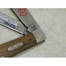 Case XX USA 1995 Walnut 1254 SS WTKC "Texas' First Knife Club" Trapper Knife in Box - 1 of 75