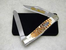 Case XX Honey Brown Bone 2007 Case Collector's Club 6275 SS Moose Knife in Box w/COA Case XX Honey Brown Bone 2007 Case Collector's Club 6275 SS Moose Knife in Box w/COA
