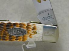 Case XX Honey Brown Bone 2007 Case Collector's Club 6275 SS Moose Knife in Box w/COA Case XX Honey Brown Bone 2007 Case Collector's Club 6275 SS Moose Knife in Box w/COA