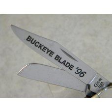 Case XX USA 4 Dot (1996) Red Stag Buckeye Blade R5318 SS Stockman Knife Case XX USA 4 Dot (1996) Red Stag Buckeye Blade R5318 SS Stockman Knife