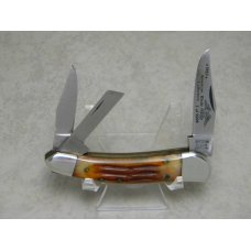 American Blade Chatt. TN. (Parker) Japan Bone ABC Collectors Lockback Whittler Knife c.1983 NIB American Blade Chatt. TN. (Parker) Japan Bone ABC Collectors Lockback Whittler Knife c.1983 NIB