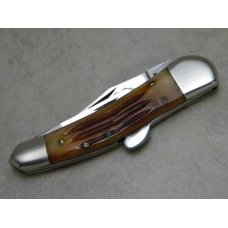 American Blade Chatt. TN. (Parker) Japan Bone ABC Collectors Lockback Whittler Knife c.1983 NIB American Blade Chatt. TN. (Parker) Japan Bone ABC Collectors Lockback Whittler Knife c.1983 NIB