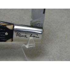 Imperial Prov. RI USA Delrin Mark Twain Barlow Knife NIB Imperial Prov. RI USA Delrin Mark Twain Barlow Knife NIB
