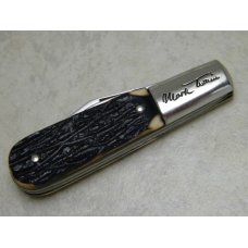 Imperial Prov. RI USA Delrin Mark Twain Barlow Knife NIB Imperial Prov. RI USA Delrin Mark Twain Barlow Knife NIB