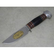 Remington 175th Anniversary 1816-1991 RH33C Fixed-Blade Knife with Wood Display Board Remington 175th Anniversary 1816-1991 RH33C Fixed-Blade Knife with Wood Display Board