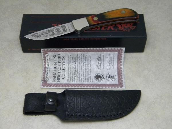 Winchester Trade Mark Made in USA Wood 670 Sheath Knife c.1990 Hunting Heritage Collection w/COA Winchester Trade Mark Made in USA Wood 670 Sheath Knife c.1990 Hunting Heritage Collection w/COA