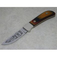Winchester Trade Mark Made in USA Wood 670 Sheath Knife c.1990 Hunting Heritage Collection w/COA Winchester Trade Mark Made in USA Wood 670 Sheath Knife c.1990 Hunting Heritage Collection w/COA