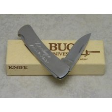 Buck USA Model # 525 Metal Gentleman's Lockback Knife in Box - Bodago Advertising