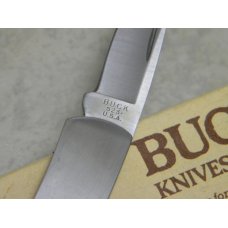 Buck USA Model # 525 Metal Gentleman's Lockback Knife in Box - Bodago Advertising