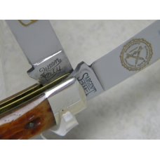 Sargent USA (Queen City) Jigged Brown Bone Trapper 1992 NKCA 1992 Club Knife Sargent USA (Queen City) Jigged Brown Bone Trapper 1992 NKCA 1992 Club Knife