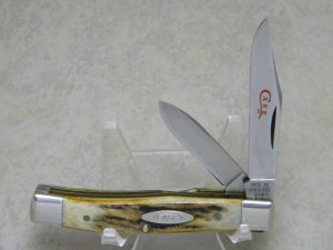 Case XX Stainless USA 2 Dot (1978) Stag 52032 SSP Red Etch Jack Knife