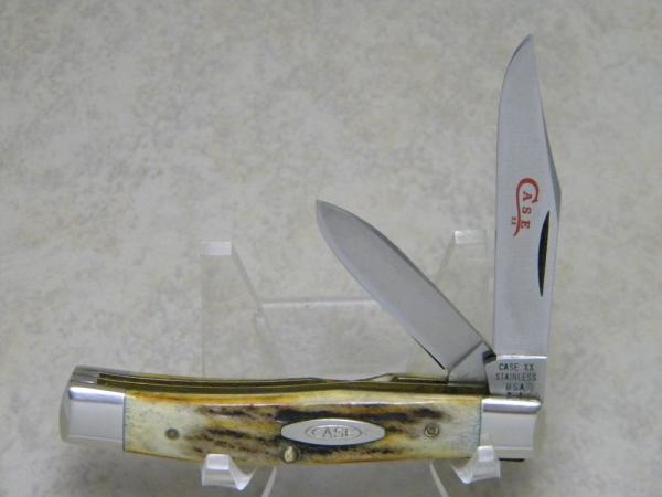 Case XX Stainless USA 2 Dot (1978) Stag 52032 SSP Red Etch Jack Knife Case XX Stainless USA 2 Dot (1978) Stag 52032 SSP Red Etch Jack Knife