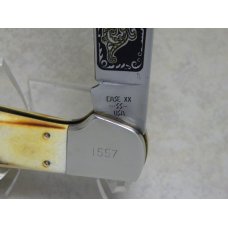 Case XX SS USA 5 Dot (1985) Stag C51050 Case Collectors Club Folding Hunter Coke Bottle Knife Case XX SS USA 5 Dot (1985) Stag C51050 Case Collectors Club Folding Hunter Coke Bottle Knife