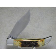 Case XX USA 4 Dot (1976) Stag 5172 SSP Razor Edge Clasp Knife