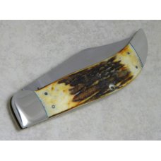Case XX USA 4 Dot (1976) Stag 5172 SSP Razor Edge Clasp Knife
