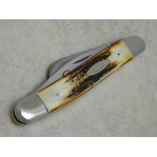 Case XX Stainless USA 2 Dot (1978) Stag 5347 HP SSP Red Etch Stockman Knife Case XX Stainless USA 2 Dot (1978) Stag 5347 HP SSP Red Etch Stockman Knife