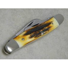 Case XX Stainless USA 4 Dot (1976) Stag 5347 HP SSP Razor Edge Stockman Knife Case XX Stainless USA 4 Dot (1976) Stag 5347 HP SSP Razor Edge Stockman Knife