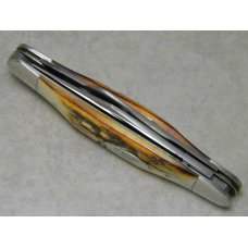 Case XX Stainless USA 4 Dot (1976) Stag 5347 HP SSP Razor Edge Stockman Knife Case XX Stainless USA 4 Dot (1976) Stag 5347 HP SSP Razor Edge Stockman Knife