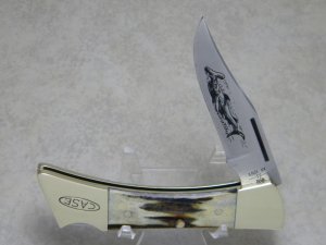 Case XX SS USA 10 Dot (1980) Stag 5159 LSSP Hammerhead Lockback Knife