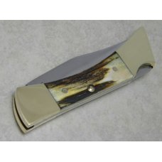 Case XX SS USA 10 Dot (1980) Stag 5159 LSSP Hammerhead Lockback Knife Case XX SS USA 10 Dot (1980) Stag 5159 LSSP Hammerhead Lockback Knife