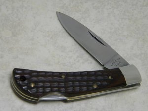 Case XX USA 3 Dot (1977) Wood 61051 LSSP Lockback Knife