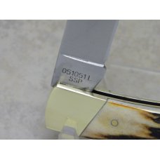 Case XX USA 9 Dot (1981) Stag 051051 LSSP Lockback Knife