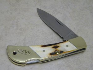 Case XX USA 9 Dot (1981) Stag 051051 LSSP Lockback Knife