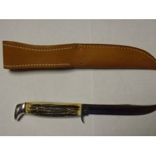 Case 516-5 Blue Scroll Fixed Blade