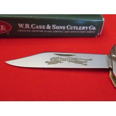 Case XX 2002  Vintage Bone Cheeth Pattern # V6111 1/2 SS